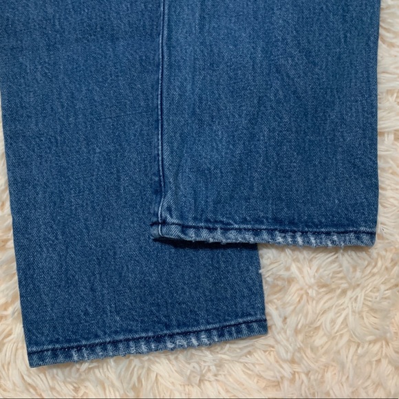 7 For All Mankind Relaxed Skinny Distressed Jeans - Picture 5 of 7